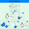Toilet Flapper 3 Inch Compatible with Gerber 99-788, 2 Pack