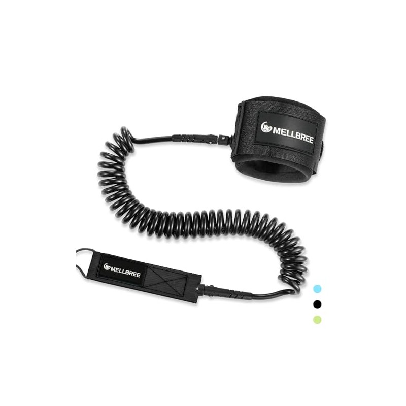 Mellbree Surfboard Leash, 10ft 7mm/6ft 5.5mm Premium Surf Leash SUP