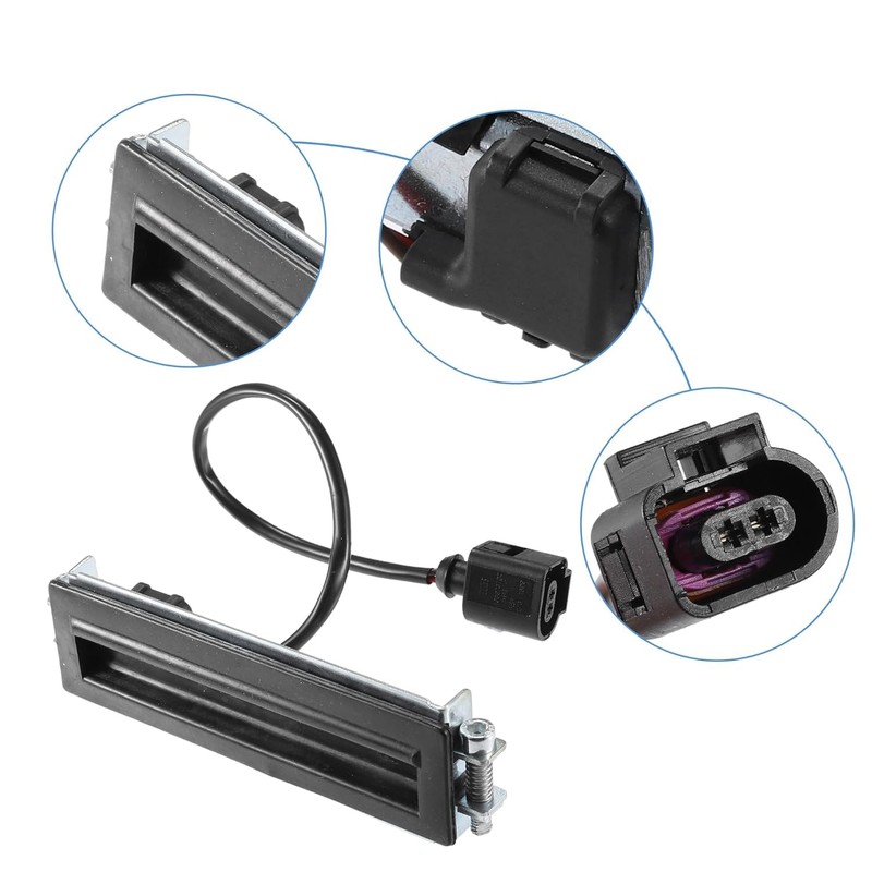 Dixhills Tailgate Switch Tailgate Handle Button Boot Release Switch Replacement