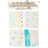 SFTRADE A6 Sealing Pad, Clear, Girls, Removable, Size, 6 Holes,