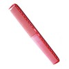 Y.S.PARK Extra Long Fine Cutting Comb YS-335 Red Total Length