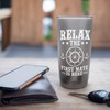 Relax the First Mate is here Stainless Steel Insulated Tumbler