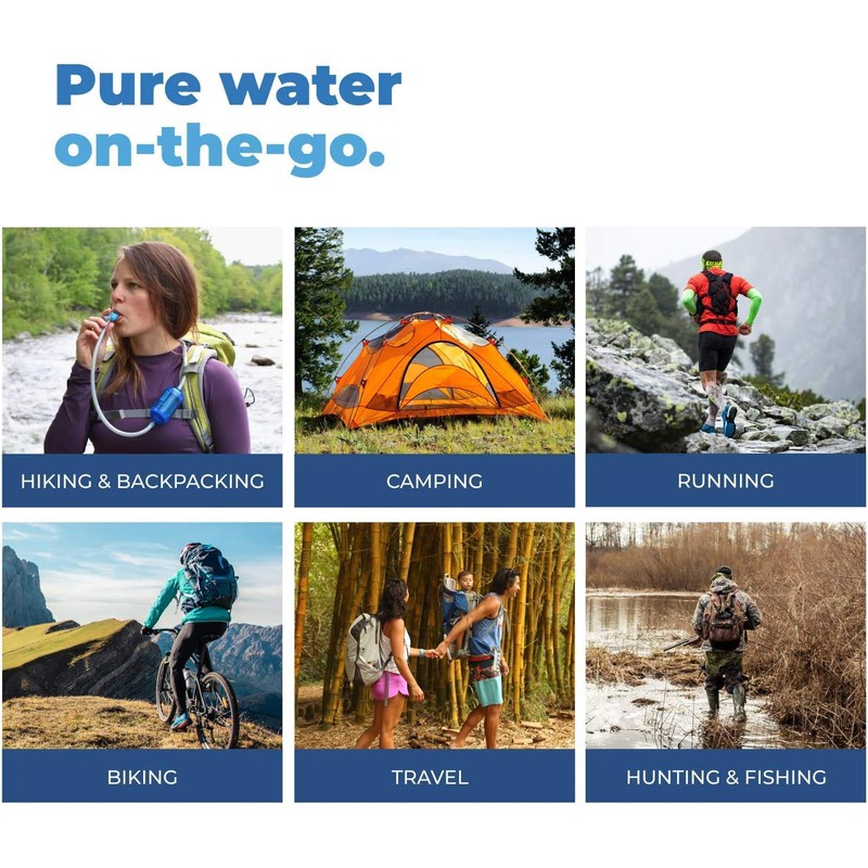 Rapid Pure Scout Inline Purifier for Hydration Pack -Inline Water