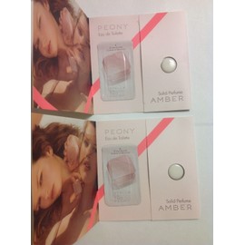 Stella McCartney Lot of  5 SAMPLE Stella McCartney IN TWO PEONY edt + Amber solid perfume sample