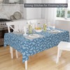 Encasa Homes Cotton Printed Tablecloth of Length 57''x84'' for 6
