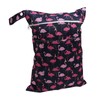Diaper Bag Storage Pouch Waterproof Polyester Reusable Dual Zippers Diaper