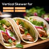 Fengzhe Al Pastor Skewer for Grill：Stainless Steel Vertical Skewer, Brazilian