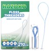 RAZOKO RAZOKO Floss Threaders | Dental Floss Threaders for Braces,