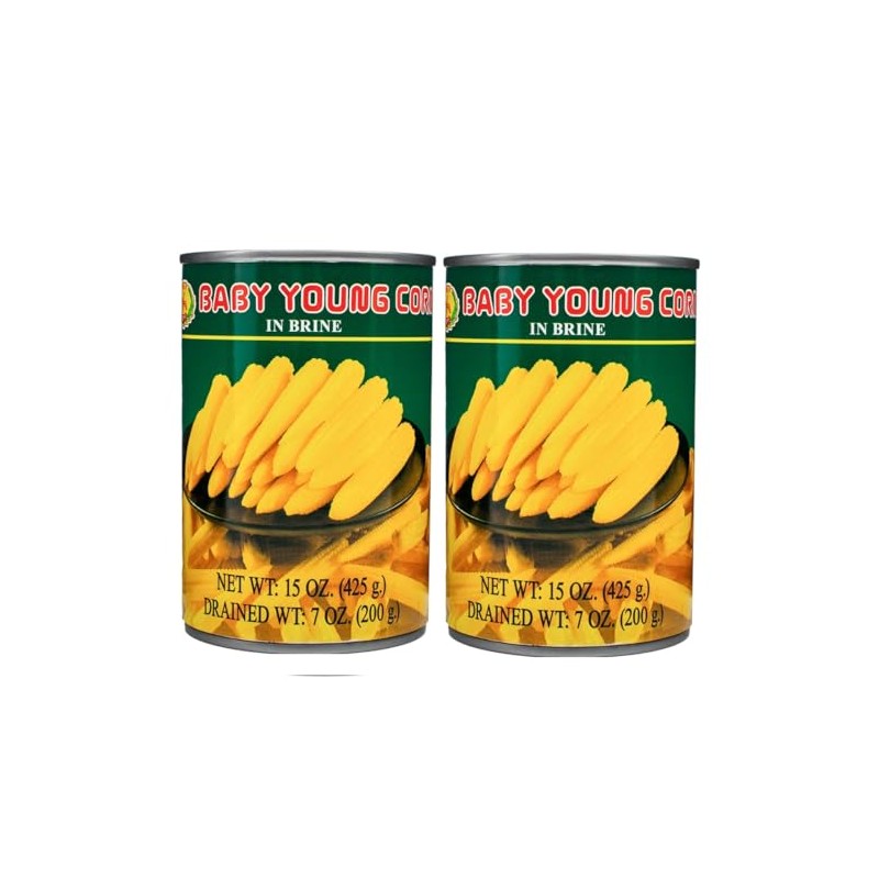 Pickled Baby Corn In Can, Baby Corn Canned In Brine