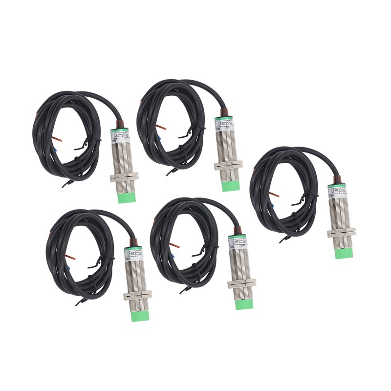 5Pcs Proximity Sensor NPN Normally Closed Detecting Switch 6‑36V DC
