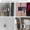 Smart Padlock Fingerprint Bluetooth APP Lock IP65 Waterproof AntiTheft for