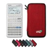 Casio FX-9860GIII with Protective Case from WYNGS in Red -