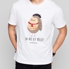 Mr. & Mrs. Panda French Owl Cotton T-Shirt, White