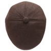 Men's Premium 100% Melton Wool 5 Panels Ivy Hat with