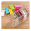 KFMX Especiero Organizador Condimentos Cocina 6 Frascos Multiusos