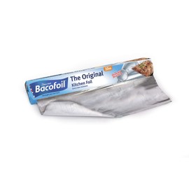 Bacofoil The Original Kitchen Foil, High Quality, Versatile, Tear-Resistant, 30cm x 5m, X6