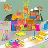 Random Color & Shape Magic Wand Building Block Set, 200pcs/set