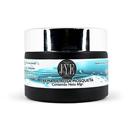 JYE Crema de Rosa Mosqueta Natural libre de químicos, para piel rostro cuerpo manos, hidratante antiedad, textura ligera, absorción inmediata, exquisi