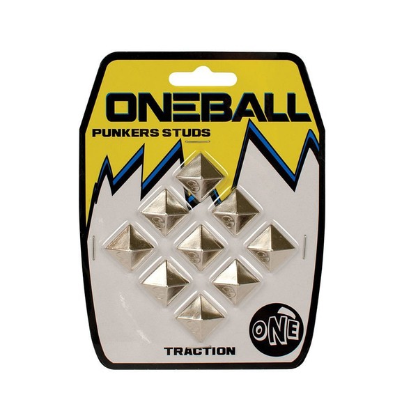 OneBall Punker Studs Traction Silver 9pack