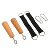 Wooden Pull Up Grips Wooden Finger Strength Trainer Home Gym