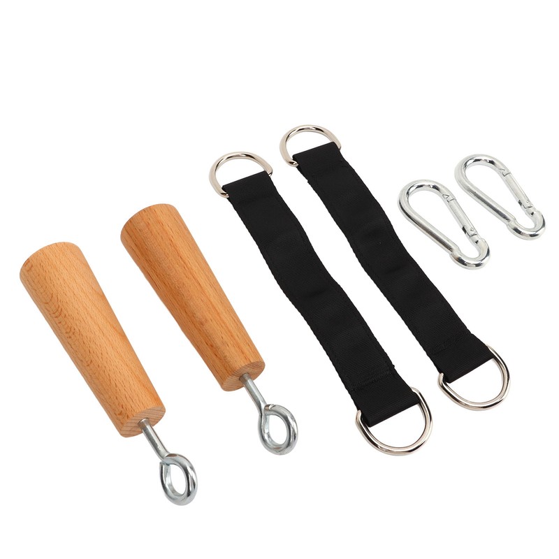 Wooden Pull Up Grips Wooden Finger Strength Trainer Home Gym