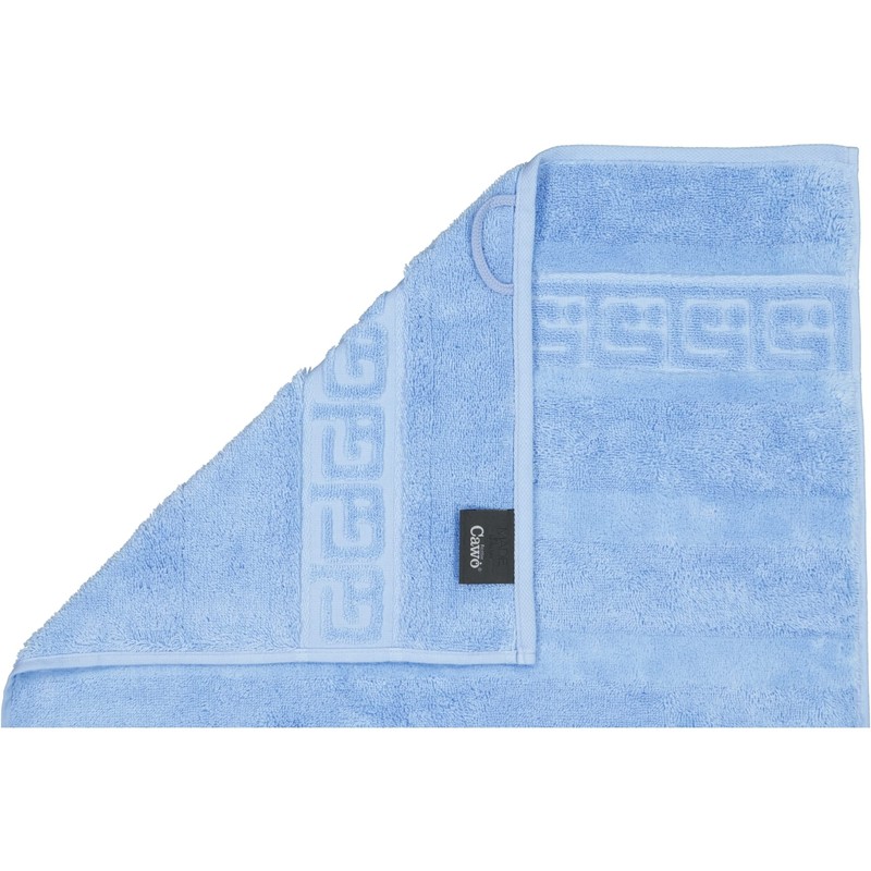 Cawö Home Handtücher Noblesse Uni 1001 Mittelblau - 188 Handtuch