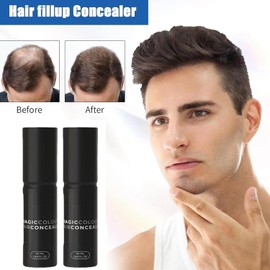 Tiveno Crema Correctora Capilar, Magiccolour para un cabello naturalmente más voluminoso y seguro, Corrector del cuero cabelludo para un cabello con más volumen, 100% Natural y discreto (Brown, 2pcs)