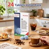 64308 Cleaning Tablet for Jura, 24 Tablets Coffee Machine Cleaning