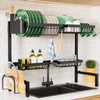 Kitsure Over The Sink Dish Drying Rack - 30.0" to