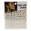 Face Gem Rhinestone Stickers Mixed Sizes (Clear Teardrop)