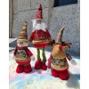 KH Muñecos Navideños Adornos Navidad Santa Claus Reno Mono Niev