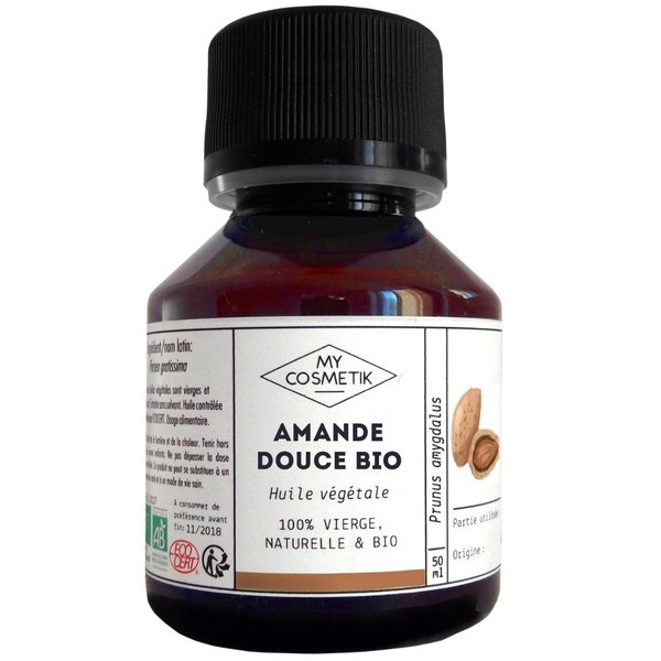 Organic almond vegetable oil - MyCosmetik 500 ml