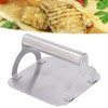 Meat Press Smoke Free Non Stick Time Saving Stainless Steel