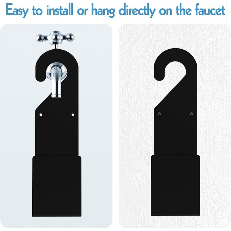 Ebliiny Garden Hose Holder for 150ft Expandable Hose Hanger Large