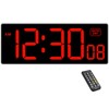 Soobest Digital Wall Clock with Seconds for Gym, Remote Countdown