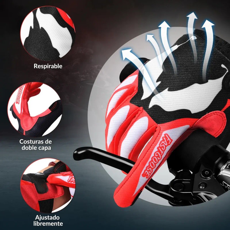 1par Guantes De Bicicleta Montaña Ciclismo Guante Hombre