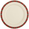 Lenox Winter Greetings Plaid Dinner Plate