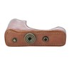 Rieibi ZV1 Case - Vintage PU Leather Camera Case for