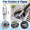 Sewer Jetter Nozzle Kit for Pressure Washer Use – Stainless