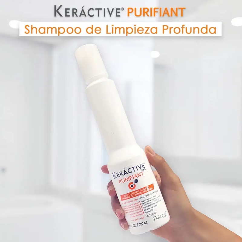 Nutrapel Keractive Purifiant Shampoo 300ml - 1 Pieza