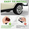 10L0L Golf Cart SS Chrome Wheel Center Caps ITP Push