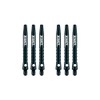 RED DRAGON Hip-Grip Medium Black Aluminium Dart Shafts (Shaft) -