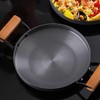 Aluminum Alloy Braiser Multifunction Induction Cooking Fry Pan with Dual