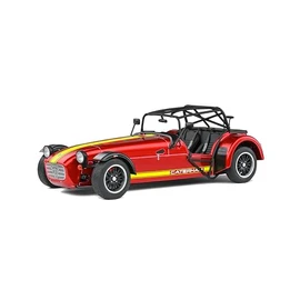 Solido Caterham Seven Model Vehicle 1:18 Red/Yellow
