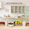 Wheat Straw Dinnerware Sets | Unbreakable Dinnerware Sets | Dishwasher