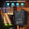 SMY Lighting Dimmable LED Deck Lights with Timer and Photocell