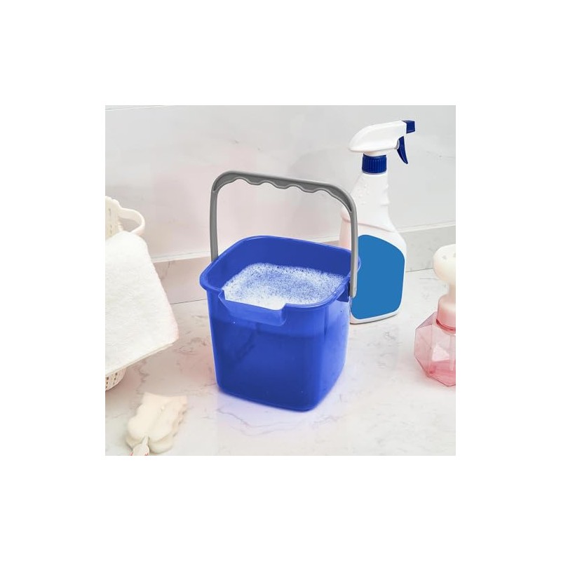 Irenare 16 Pcs Sanitizing Bucket 3 Quart Cleaning Pail Small