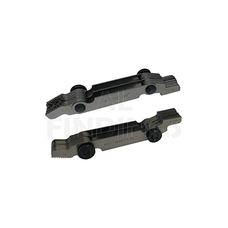 Whitworth 55 Blade : Screw Pitch Thread Gauge BSW Metric