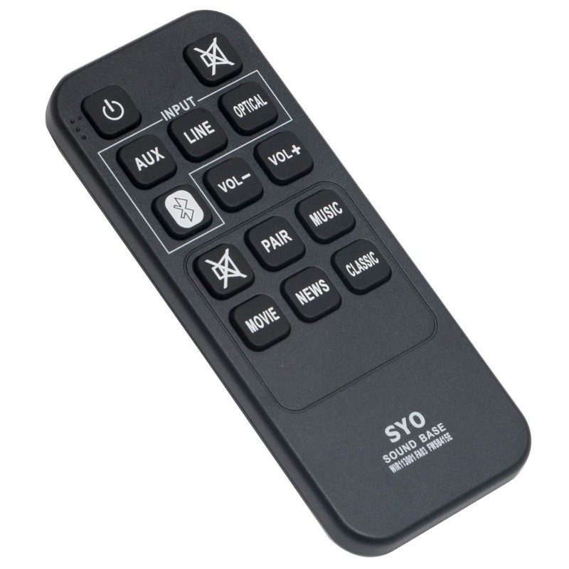 Replacement Remote Control Applicable for Sanyo WIR113001-FA05 FWSA205E 2.1 Channel