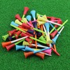 QZKJXW Cushion Top Golf Tees 50 Pack, Rubber Golf Tees